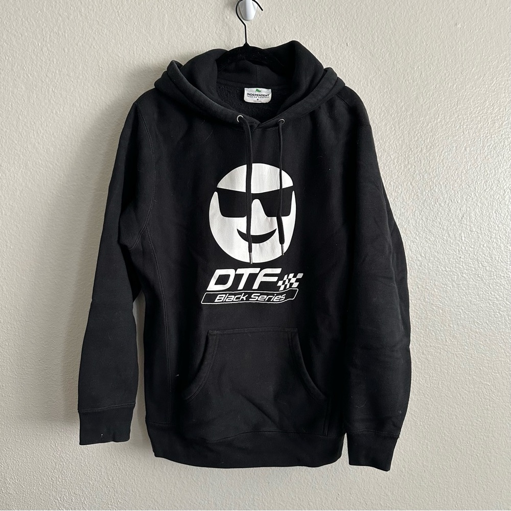 Black DTF Hoodie